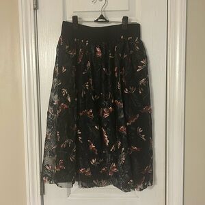 RUE 21 brand new skirt floral tulle